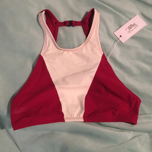 New With Tags Flagpole Swim “Shay-T” Bikini Top - Picture 2 of 5